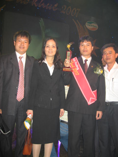Lễ nhận giải Sao Khuê 2007 phần mềm kế toán
