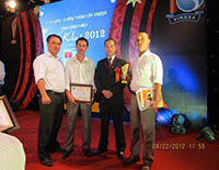 Công ty Thành Tâm nhận giải Sao Khuê 2012