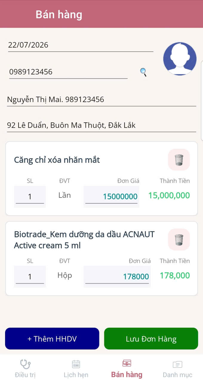 GoSpa - Màn hình 1
